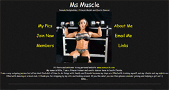 Desktop Screenshot of msmuscle.com