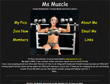 Tablet Screenshot of msmuscle.com